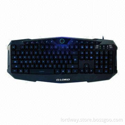 Multimedia lighting keyboard, super waterproof